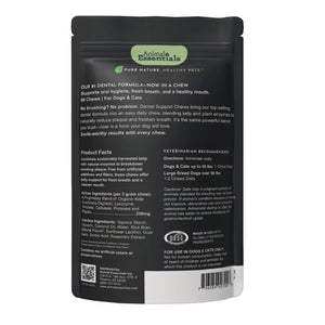 Animal Essentials Herbal Anti-Plaque Formula Dental Support Soft Chews for Dogs & Cats 60-count - Dog Supplements &