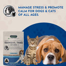 Animal Essentials Herbal Calming Formula Tranquil Times Soft Chews for Dogs & Cats Beef Flavor 60-count - Dog