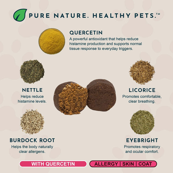 Animal Essentials Herbal Seasonal Allergy Formula Soft Chews for Dogs & Cats 60-count - Dog Supplements & Vitamins 7