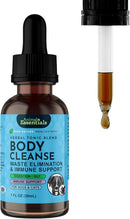 Animal Essentials Herbal Tonic Blend Body Cleanse Waste Elimination & Immune Support for Dogs & Cats - 1-oz - Dog