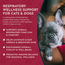 Animal Essentials Herbal Tonic Blend Breathe Ez Promotes Clear Easy Breathing for Dogs & Cats - Dog Supplements &