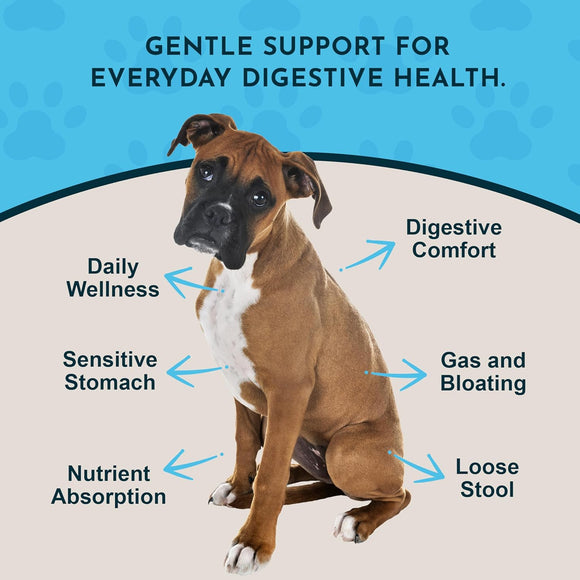 Animal Essentials Herbal Tonic Blend Daily Digestion Gastric Distress & Fresh Breath for Dogs & Cats - Dog Supplements