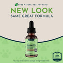 Animal Essentials Herbal Tonic Blend Ginkgo Supports Healthy Circulation & Cognition for Dogs & Cats - Dog Supplements