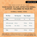 Animal Essentials Herbal Tonic Blend Hairball Relief Prevents & Removes Hairballs for Dogs & Cats - Dog Supplements &