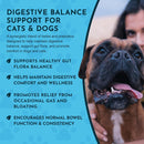 Animal Essentials Herbal Tonic Blend Healthy Gut Prebiotic for Intestinal Well-Being for Dogs & Cats - Dog Supplements