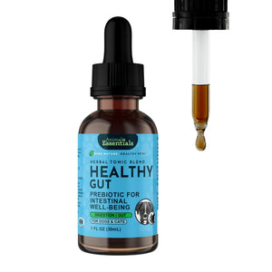Animal Essentials Herbal Tonic Blend Healthy Gut Prebiotic for Intestinal Well-Being for Dogs & Cats - 1-oz - Dog