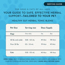Animal Essentials Herbal Tonic Blend Healthy Gut Prebiotic for Intestinal Well-Being for Dogs & Cats - Dog Supplements