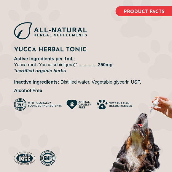 Animal Essentials Herbal Tonic Blend Joint Support Helps Stiffness & Soreness for Dogs & Cats - Dog Supplements &