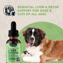 Animal Essentials Herbal Tonic Blend Liver Defense for Dogs & Cats - Dog Supplements & Vitamins 8