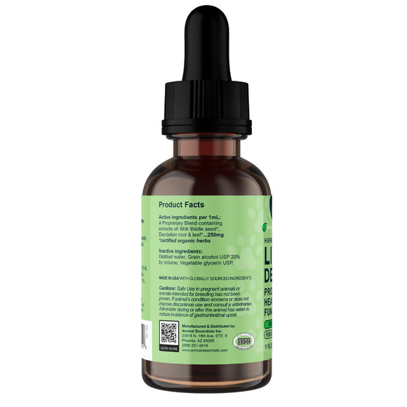 Animal Essentials Herbal Tonic Blend Liver Defense for Dogs & Cats - Dog Supplements & Vitamins 4