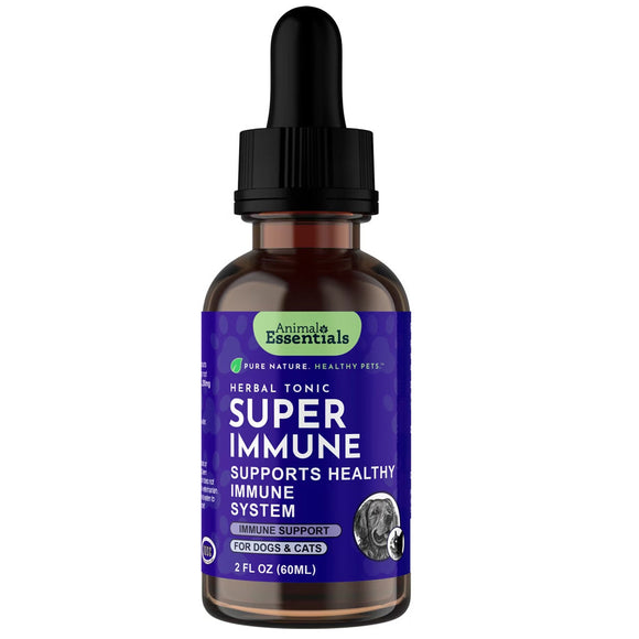 Animal Essentials Herbal Tonic Blend Super Immune Supports Healthy Immune System for Dogs & Cats - 2-oz - Dog
