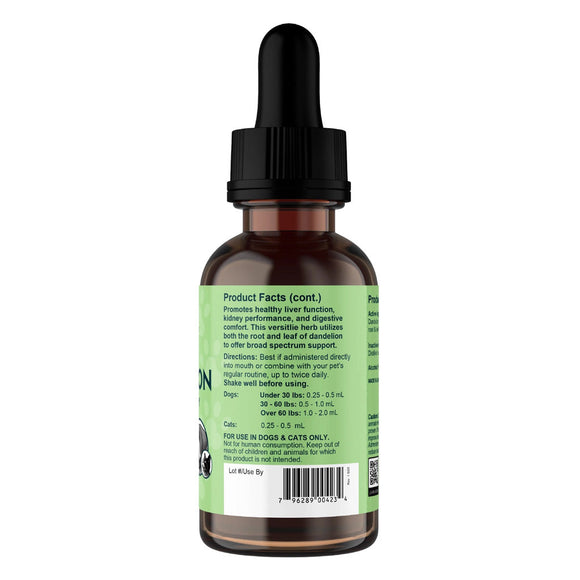Animal Essentials Herbal Tonic Dandelion Supports Healthy Liver Function for Dogs & Cats - Dog Supplements & Vitamins 4