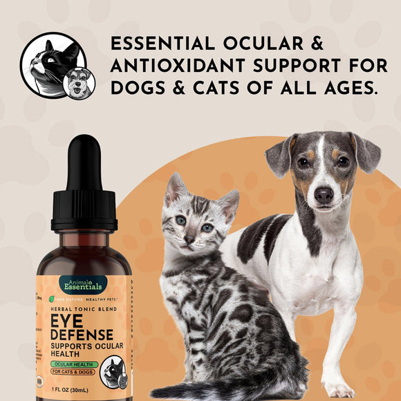 Animal Essentials Herbal Tonic Eye Defense Supports Ocular Health for Dogs & Cats - Dog Supplements & Vitamins 7