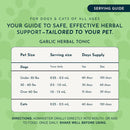 Animal Essentials Herbal Tonic Garlic Antioxidant Protection for Dogs & Cats - Dog Supplements & Vitamins 4