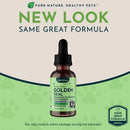 Animal Essentials Herbal Tonic Golden Seal Promotes Resistance to Pathogens for Dogs & Cats 1-oz - Dog Supplements &