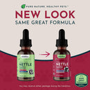 Animal Essentials Herbal Tonic Nettle Allergy Support for Dogs & Cats - Dog Supplements & Vitamins 10