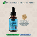 Animal Essentials Herbal Tonic Slippery Elm Supports Respiratory & Gut Health for Dogs & Cats - Dog Supplements &