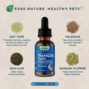 Animal Essentials Herbal Tonic Tranquil Times Manages Stress & Promotes Calm for Dogs & Cats - Dog Supplements &