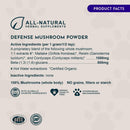 Animal Essentials Mushroom Blend Defense Immune Support for Dogs & Cats, 2.5-oz Dog Supplements & Vitamins.
