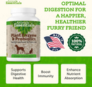 Animal Essentials Plant Enzyme & Probiotic Digestive Supplement Powder for Dogs & Cats - Dog & Cats Digestive &
