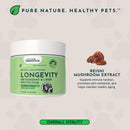 Animal Essentials Reishi Mushroom Longevity Antioxidant & Liver Protection for Dogs & Cats 1.8-oz - Dog Supplements &