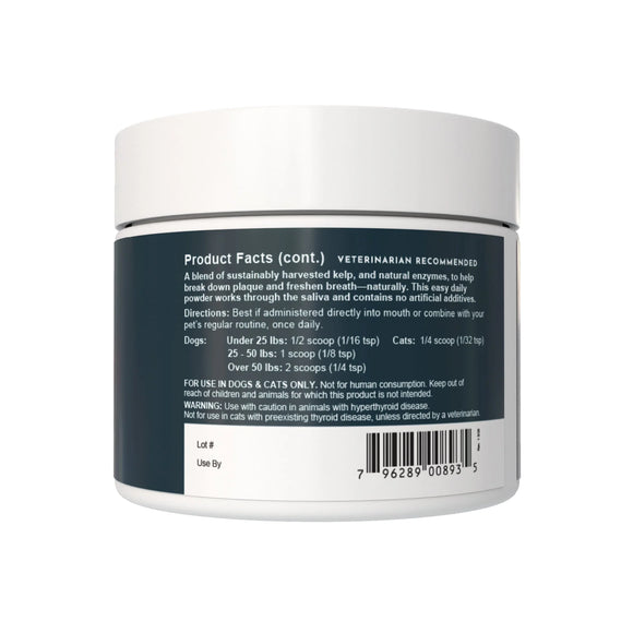 Animal Essentials Sea-Dent Anti-Plaque Powder for Dogs - All Dog Dental Care 8