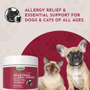 Animal Essentials Seasonal Allergy Powder for Dogs & Cats 2.5-oz - Dog Supplements & Vitamins 7