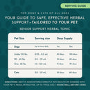 Animal Essentials Senior Support Herbal Tonic to Maintain Optimal Health for Dogs & Cats - Pet Vitamins & Supplements 9