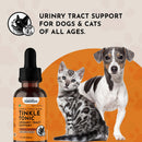 Animal Essentials Tinkle Tonic Herbal Tonic to Support Urinary Tracts System for Dogs & Cats - Urinary Tract 8