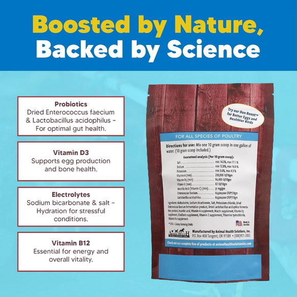 Animal Health Solutions Chick Boost Probiotics - Chicken Feed 5