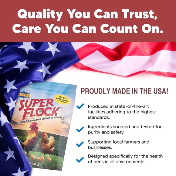 Animal Health Solutions Super Flock Chicken Supplement 1-lb - Poultry Supplies 7
