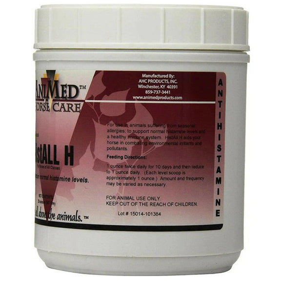 AniMed HistAll-H Allergy Relief Powder Supplement for Horses (20 oz) - Horse Health & Wellness 2
