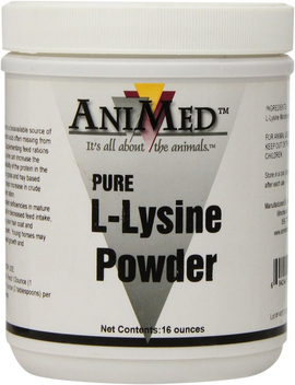 AniMed Pure L-Lysine Powder For Horses - 1 lb - Horse Health & Wellness 2