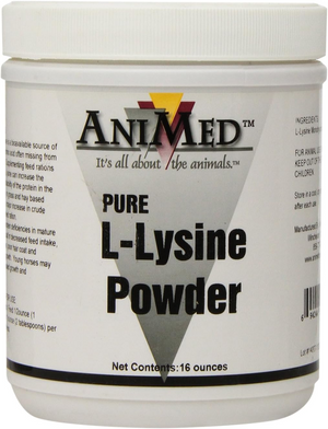 AniMed Pure L-Lysine Powder For Horses - 1 lb - Horse Health & Wellness 2