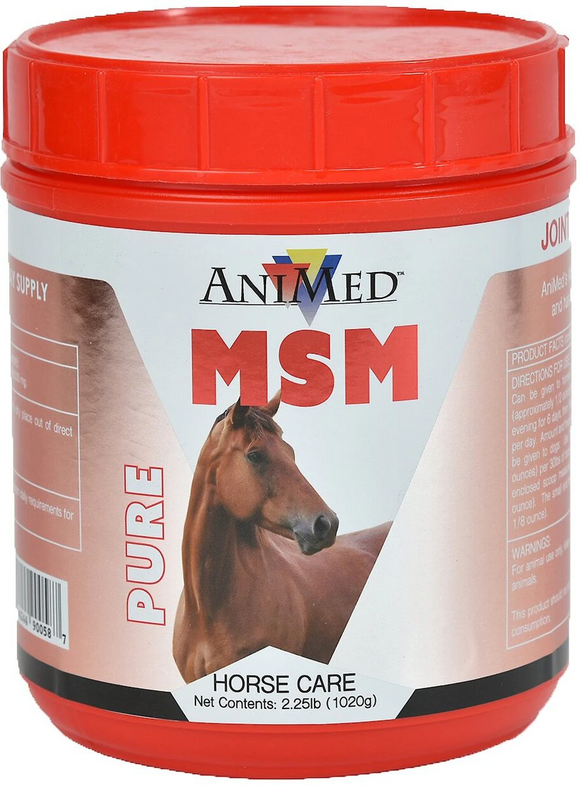 AniMed Pure MSM Powder For Horses - 2.25-lb - Horse Health & Wellness 4