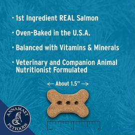 Annamaet Aqualuk Cold Water Fish Formula Grain-Free Oven-Baked Dog Treats (7 oz) - Dog Treats 2