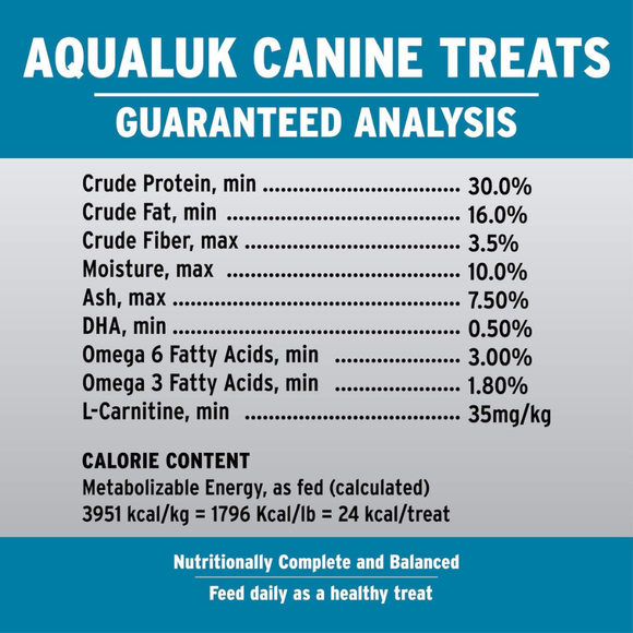 Annamaet Aqualuk Cold Water Fish Formula Grain-Free Oven-Baked Dog Treats (7 oz) - Dog Treats 6