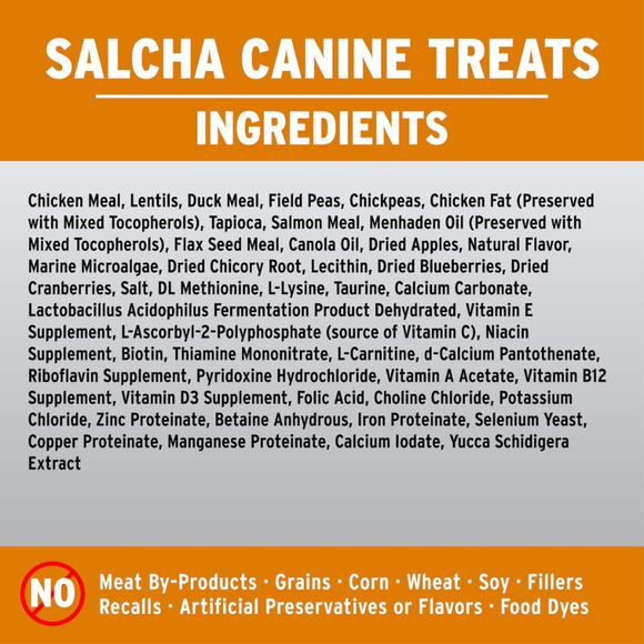 Annamaet Salcha Poultry Formula Grain-Free Oven-Baked Dog Treats (7 oz) - Dog Treats 4