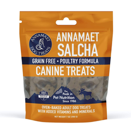 Annamaet Salcha Poultry Formula Grain-Free Oven-Baked Dog Treats (7 oz) - Dog Treats 1