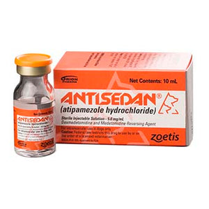 Antisedan (atipamezole hydrochloride) 10ml (5mg/ml) - Pet Medicine 1