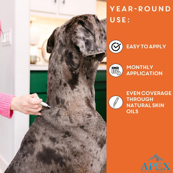Apex Plus Topical Flea & Tick Prevention for Dogs 5-22 lbs (3 doses)