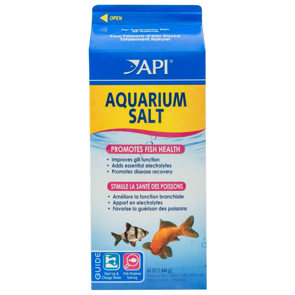 API Freshwater Aquarium Salt - Boost Fish Health & Vitality