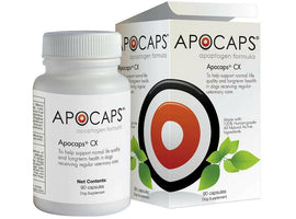 Apocaps CX Apoptogen Formula for Dogs - 1 pack (90 capsules) - Dog Immune & Allergy Supplements 1