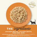 Applaws Natural Chicken Breast with Tuna Roe in Broth Can Cat Food