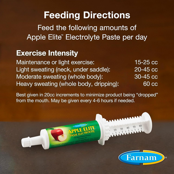 Apple Elite Electrolyte Paste Horse Supplement (60 ml) - Horse Vitamins & Supplements 3