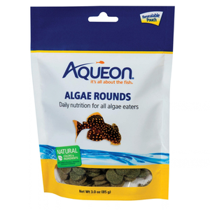 Aqueon Algae Rounds Fish Food 3-oz - Fish Food 1