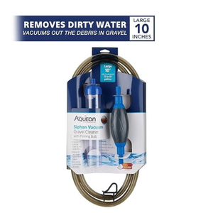 Aqueon Aquarium Siphon Vaccum Gravel Cleaner with Bulb 10-Inch - Aquarium & Pond Tubings 1