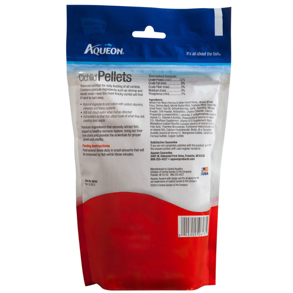 Aqueon Cichlid Pellets Fish Food - Fish Food 5