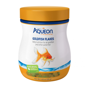Aqueon Goldfish Flakes Fish Food - 1.02 oz - Fish Food 1