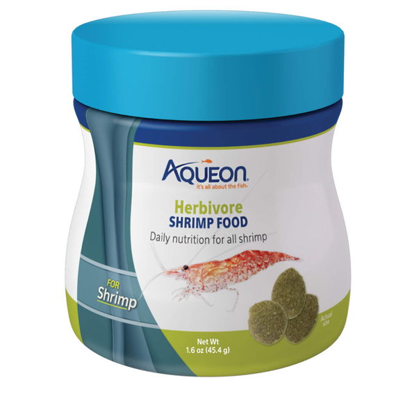 Aqueon Herbivore Shrimp Food 1.6-oz - Shrimp Food 1